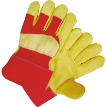 Golden Cow Grain Leder Voll Hand Handschuh (3105)